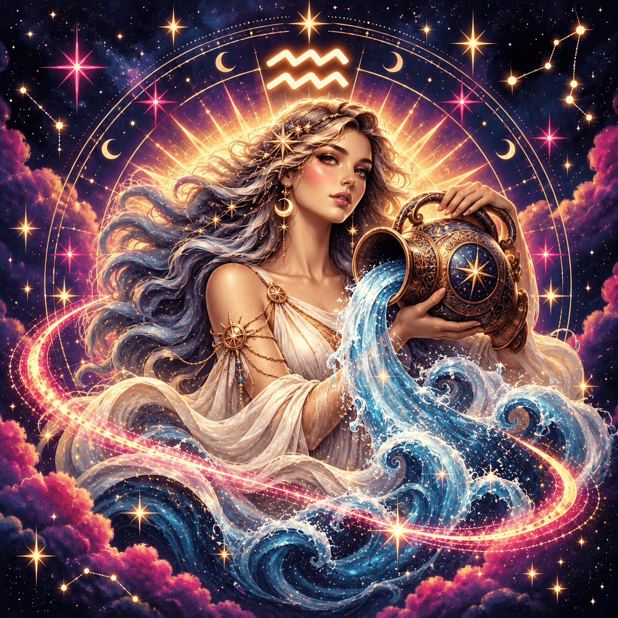 Aquarius Daily Horoscope banner